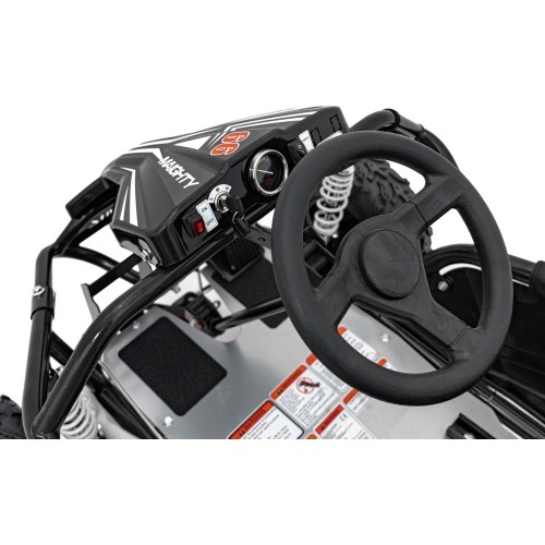 Gokart elektryczny MAIGHTY, czarny