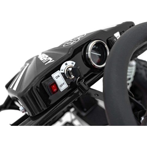 Gokart elektryczny MAIGHTY, czarny
