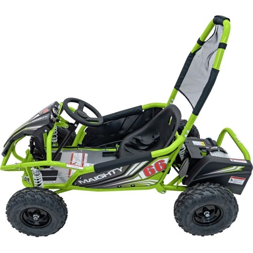 Gokart elektryczny MAIGHTY, zielony