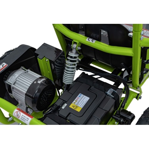 Gokart elektryczny MAIGHTY, zielony