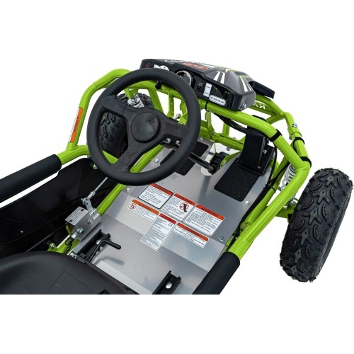 Gokart elektryczny MAIGHTY, zielony