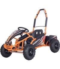 Elektryczny gokart MAIGHTY, pomarańczowy