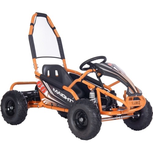 Elektryczny gokart MAIGHTY, pomarańczowy