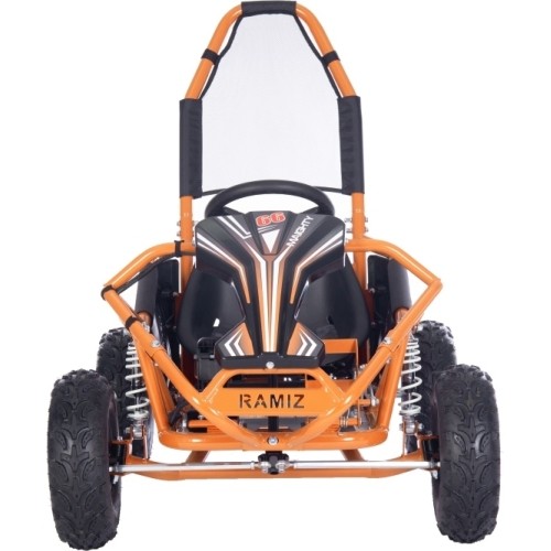 Elektryczny gokart MAIGHTY, pomarańczowy