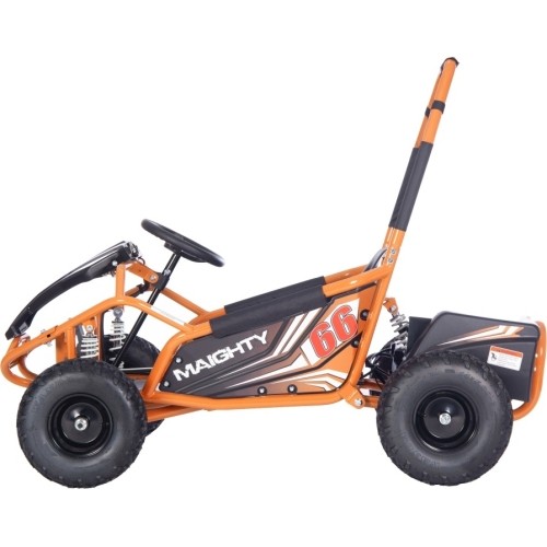 Elektryczny gokart MAIGHTY, pomarańczowy