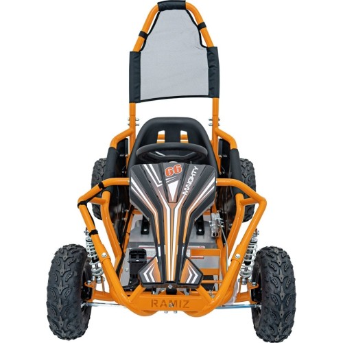 Elektryczny gokart MAIGHTY, pomarańczowy