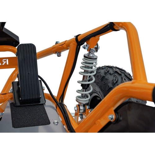 Elektryczny gokart MAIGHTY, pomarańczowy