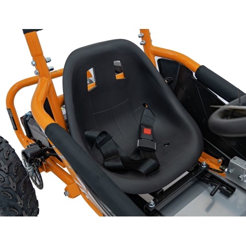 Elektryczny gokart MAIGHTY, pomarańczowy