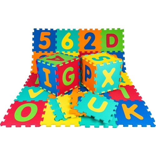 Numbers and letters mat