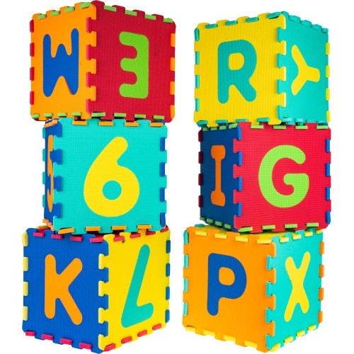 Numbers and letters mat