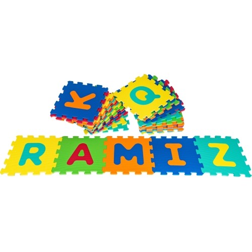 Numbers and letters mat