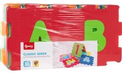 Numbers and letters mat