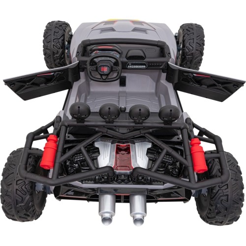 Pojazd elektryczny Buggy Racing 5, szary