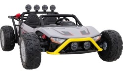 Pojazd elektryczny Buggy Racing 5, szary