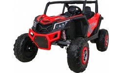 Pojazd elektryczny Buggy UTV-MX, czerwony
