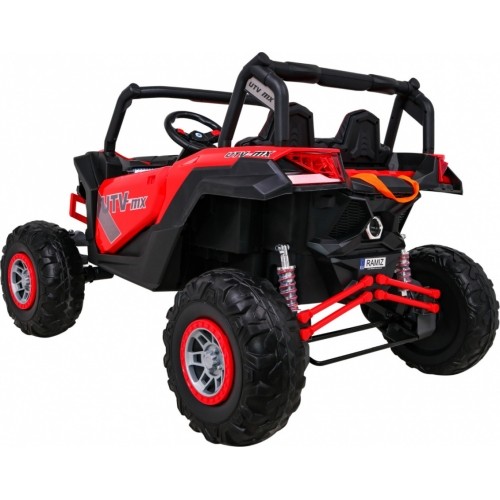 Pojazd elektryczny Buggy UTV-MX, czerwony
