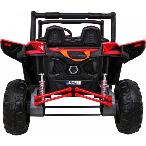 Pojazd elektryczny Buggy UTV-MX, czerwony