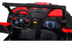 Pojazd elektryczny Buggy UTV-MX, czerwony