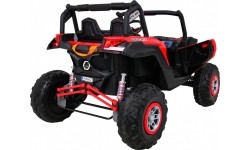 Pojazd elektryczny Buggy UTV-MX, czerwony