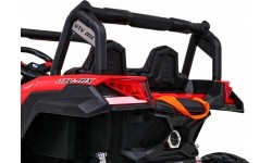 Pojazd elektryczny Buggy UTV-MX, czerwony