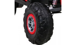 Pojazd elektryczny Buggy UTV-MX, czerwony