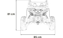 Pojazd elektryczny Maverick Turbo RR Blue