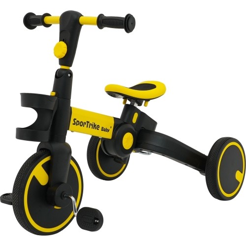 Rower Happy Bike 3w1 Sportrike żółty