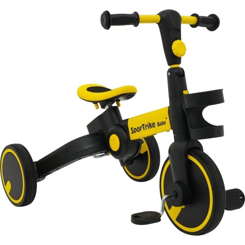 Rower Happy Bike 3w1 Sportrike żółty