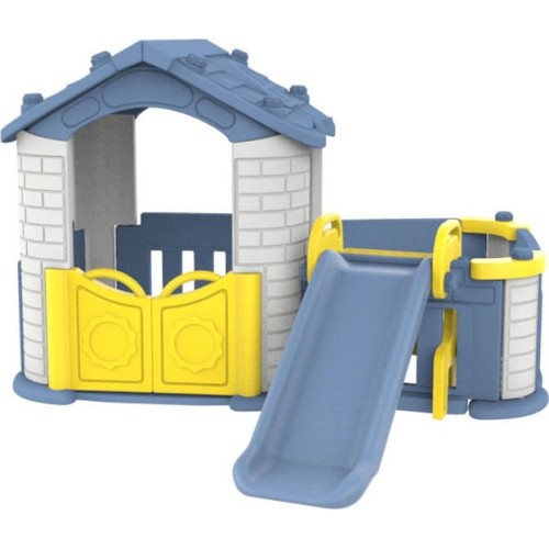 Cottage Slide 3in1 Blue Roof