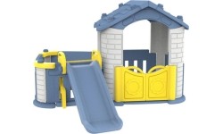 Cottage Slide 3in1 Blue Roof