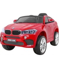 Pojazd elektryczny BMW X6M czerwony
