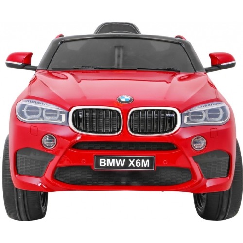 Pojazd elektryczny BMW X6M czerwony
