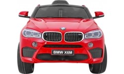 Pojazd elektryczny BMW X6M czerwony