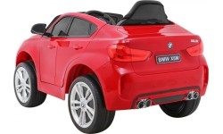 Pojazd elektryczny BMW X6M czerwony