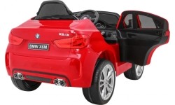 Pojazd elektryczny BMW X6M czerwony