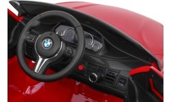 Pojazd elektryczny BMW X6M czerwony