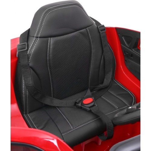 Pojazd elektryczny BMW X6M czerwony