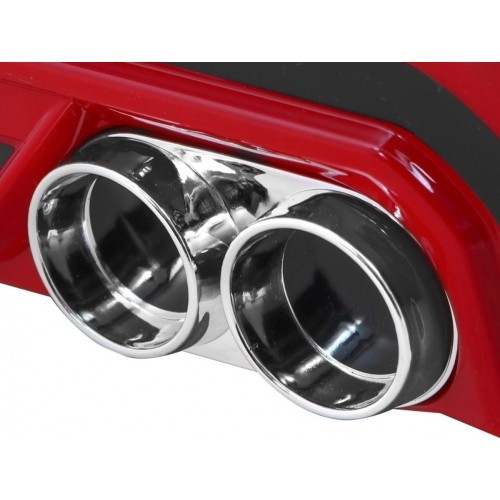 Pojazd elektryczny BMW X6M czerwony