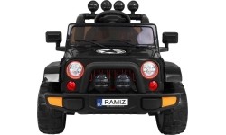 Pełnoetatowy pojazd terenowy 4WD Czarny