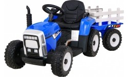 Traktor z przyczepą BLOW niebieski