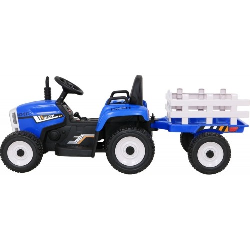 Traktor z przyczepą BLOW niebieski