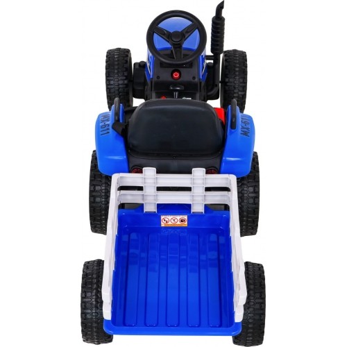 Traktor z przyczepą BLOW niebieski