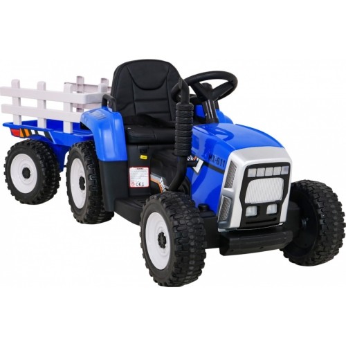 Traktor z przyczepą BLOW niebieski