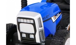 Traktor z przyczepą BLOW niebieski