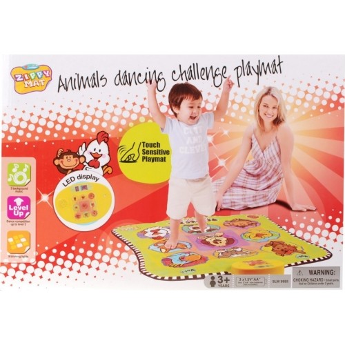 Tańcząca mata Twister ze zwierzętami