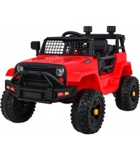 Pojazd elektryczny Jeep Dark Night, czerwony