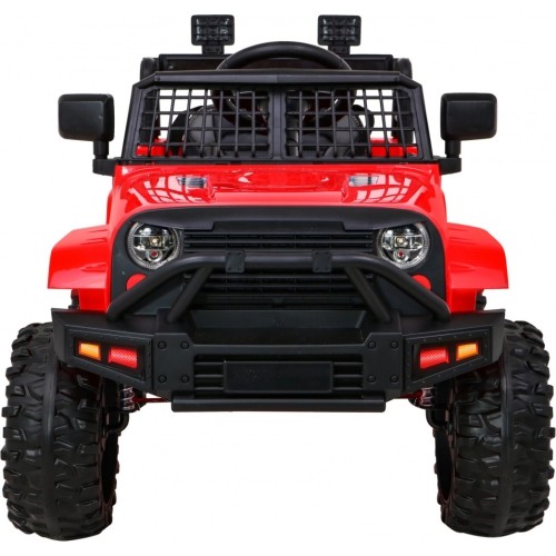 Pojazd elektryczny Jeep Dark Night, czerwony
