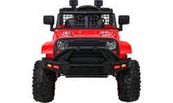 Pojazd elektryczny Jeep Dark Night, czerwony