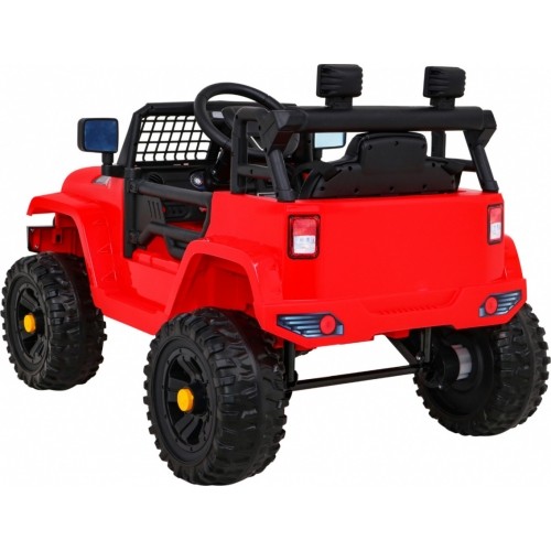Pojazd elektryczny Jeep Dark Night, czerwony