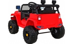 Pojazd elektryczny Jeep Dark Night, czerwony